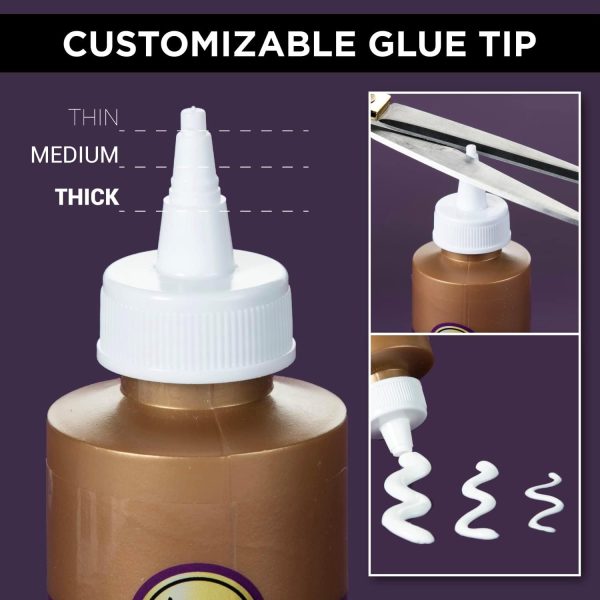 Aleene's Turbo Tacky Glue, 4 FL OZ - 3 Pack, Multi - Image 4