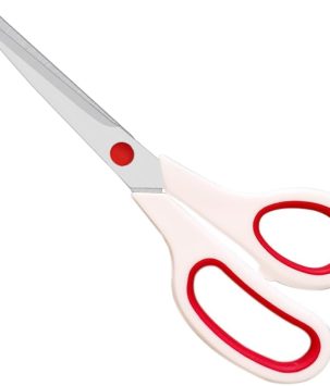 Fabric Scissors, Aksiko 8 inches Office Scissors, 2.0mm Thick Blade Shears All Purpose Scissors for Office Sewing Fabric Home Craft Use