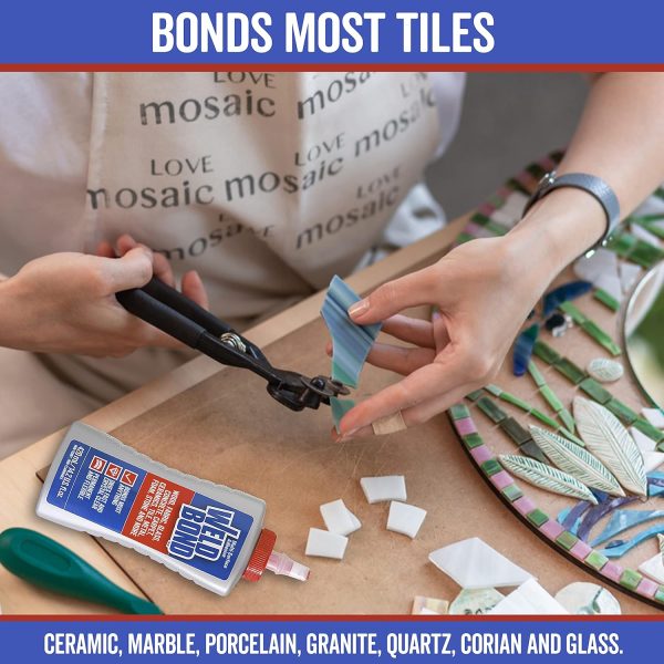 Wood Glue for Furniture Heavy Duty, Wood Glue for Woodworking, Bonds Most Anything including Glass Crafts Ceramic Tile Mosaic Stones Pottery Jewelry & More. Non-Toxic PVA 5.4 oz / 160ml - Image 5